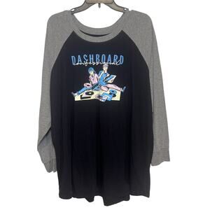 Torrid Confessional Classic Fit Cotton Scoop Neck long-sleeve T-shirt‎ Size 4